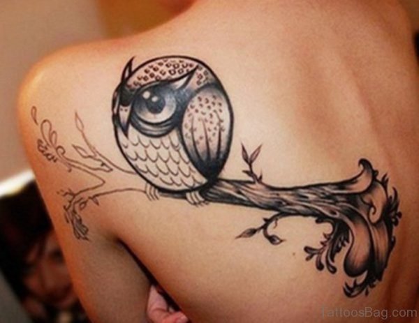 Impressive Owl Tattoo