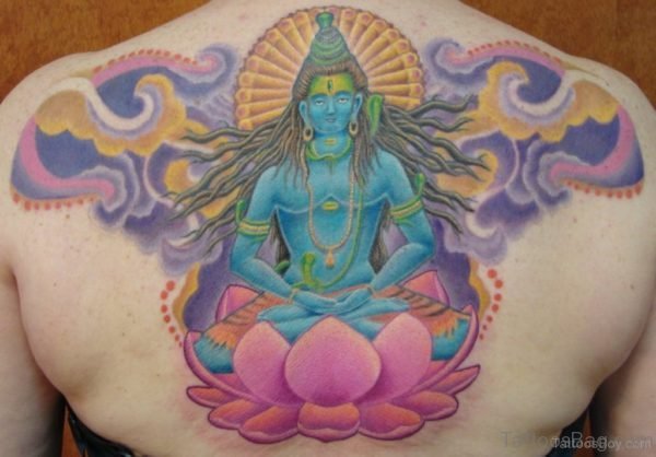 13 Fabulous Shiva Tattoos For Back