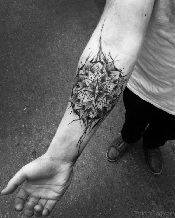 Mandala Tattoo On Wrist