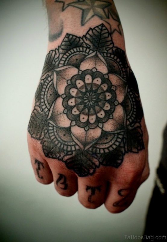 Mandala Tattoo On Hand