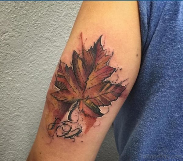Maple Leaf Tattoo