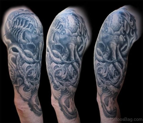 Massive Grey Tattoo