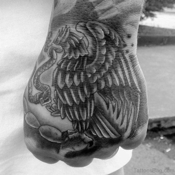 Mind Blowing Eagle Tattoo