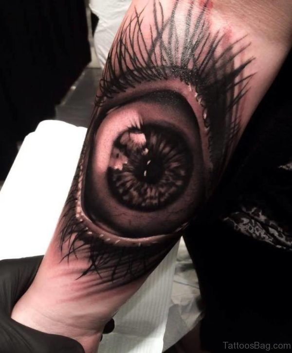 Mind Blowing Eye Tattoo