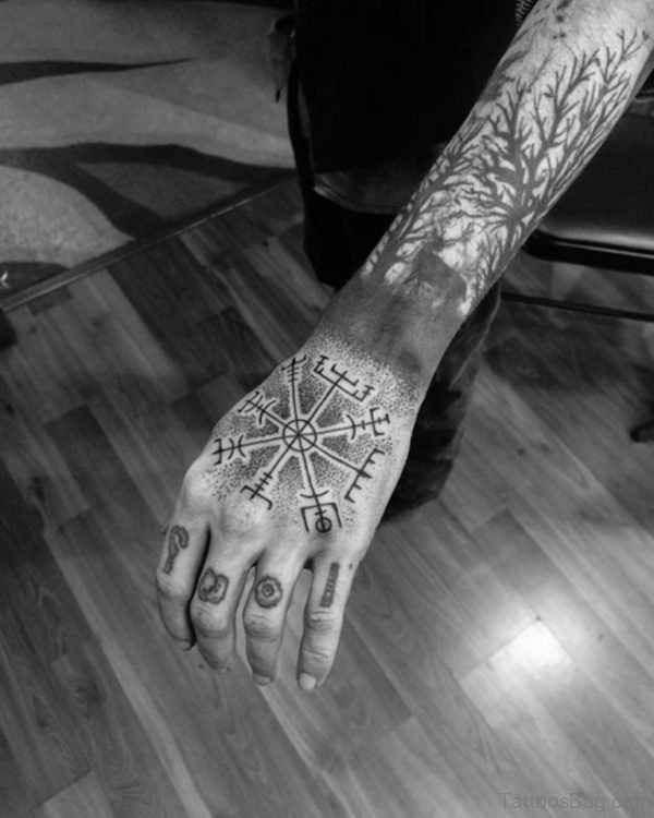 Mind Blowing Geometric Tattoo