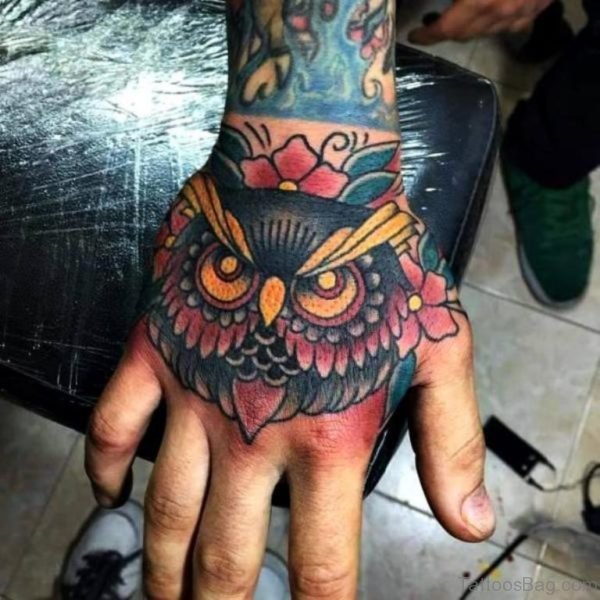 Mind Blowing Owl Tattoo