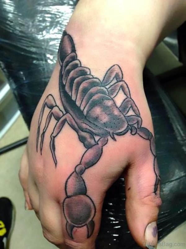 Mind Blowing Scorpion Tattoo