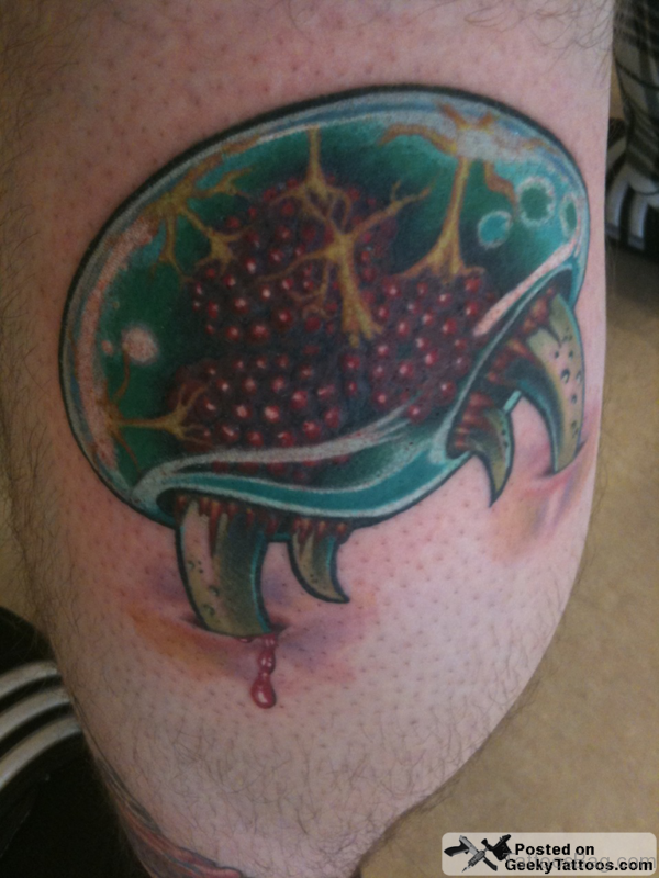 Mushroom Tattoo On Shoulder
