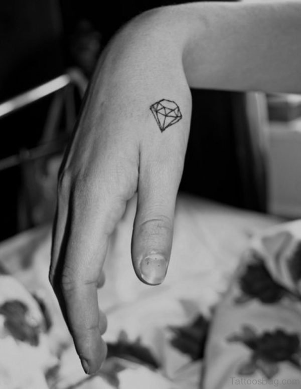 Nice Diamond Tattoo