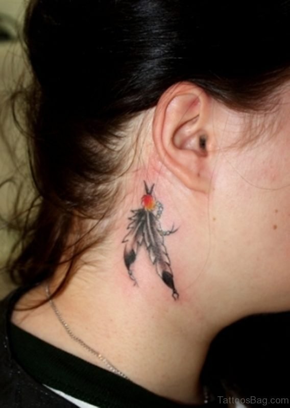 Nice Feather Tattoo