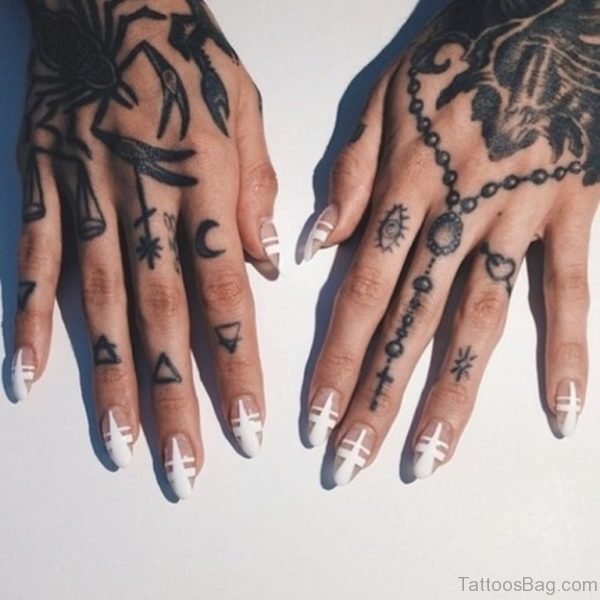 Nice Looking Geometric Tattoo