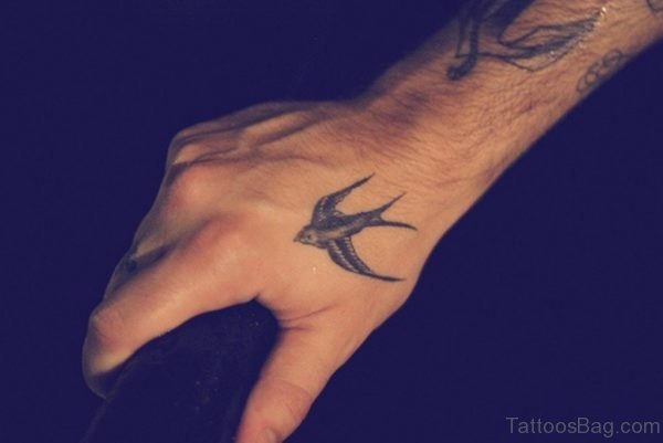 Nice Swallow Tattoo