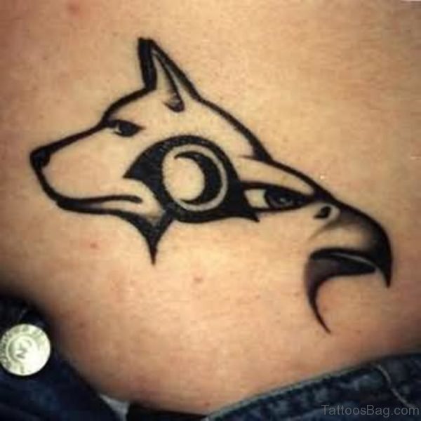 Nice Tribal Tattoo Design On Waist