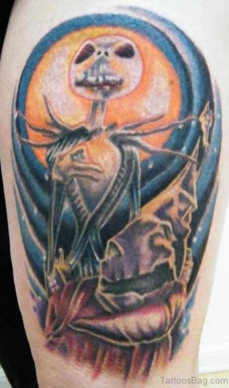 Nighmare Alien Tattoo on Shoulder