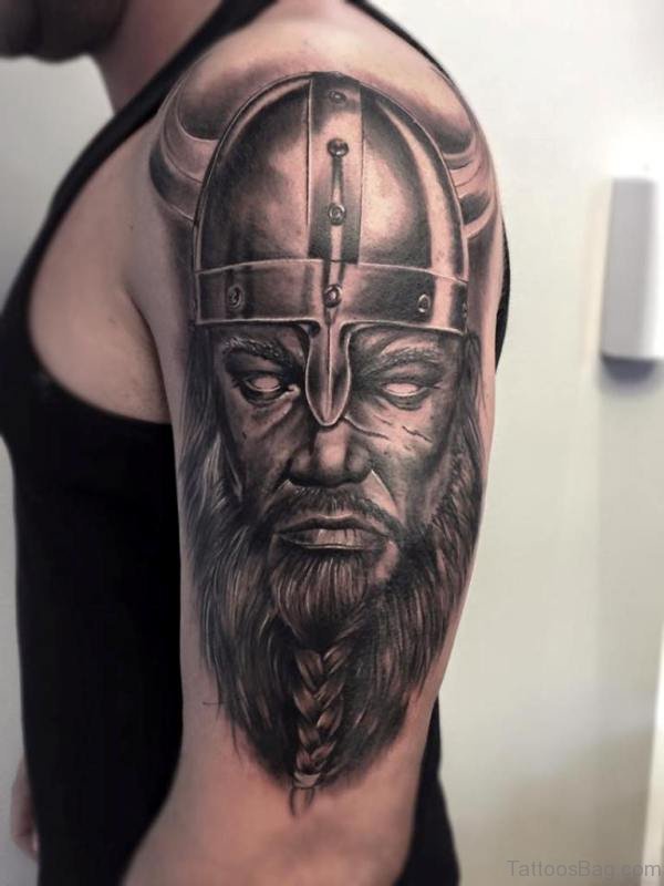 Nordic Black Viking Tattoo