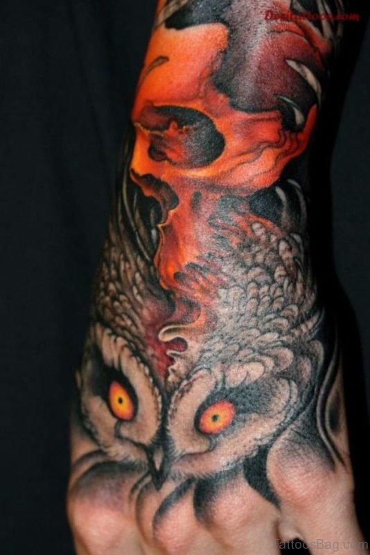 Owl Bird Tattoo