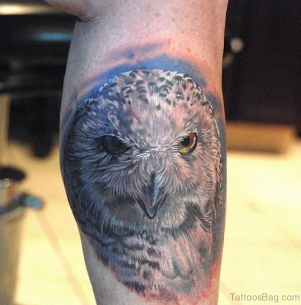 Owl Tattoo Design On Arm 