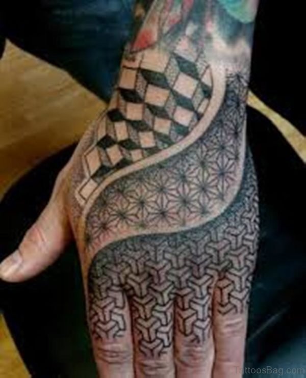 Pretty Geometric Tattoo