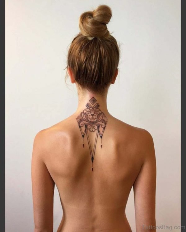 Pretty Nape Tattoo