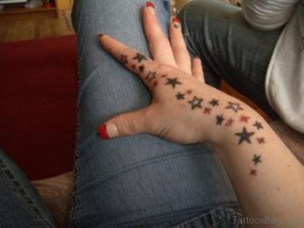 Pretty Stars Tattoo