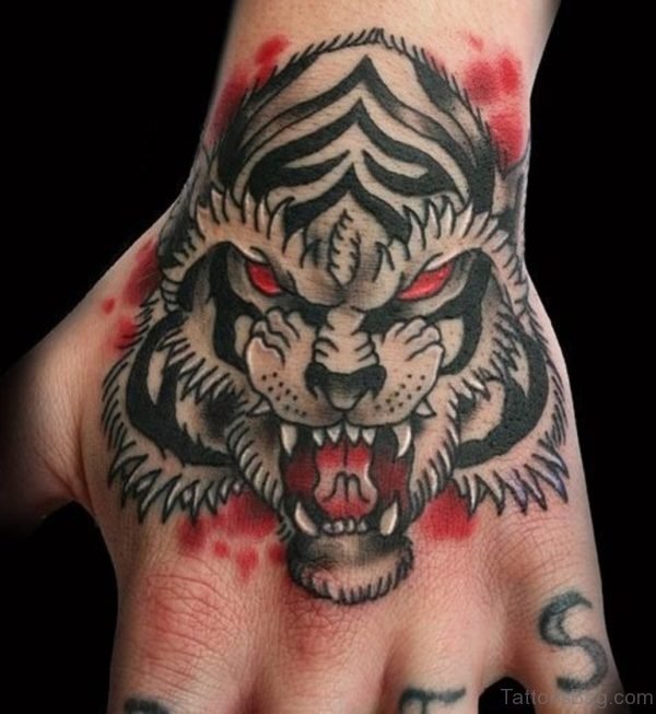 Pretty Tiger Tattoo