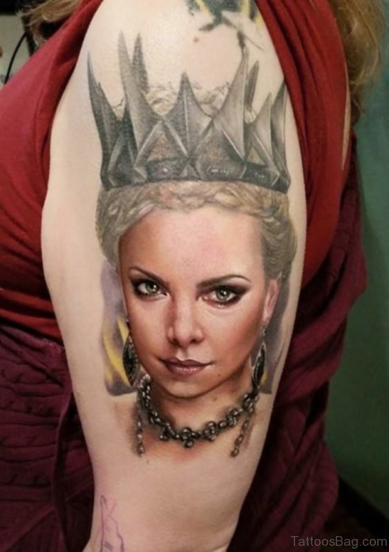 Ravenna Tattoo On Shoulder