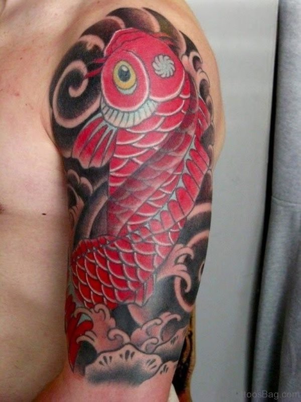 Red Fish Tattoo