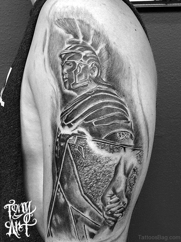 Roman Soldier Tattoo