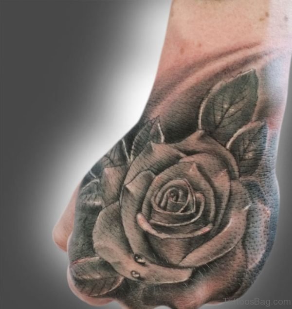 Rose Candle Tattoo