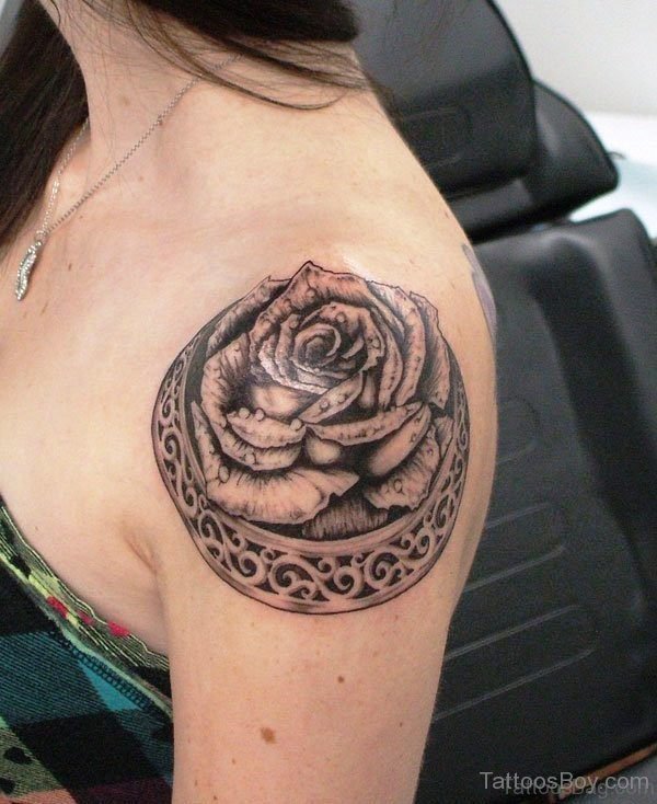 Rose Tattoo Design 3