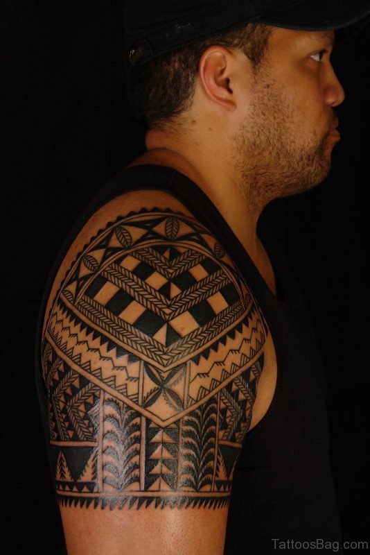 Shoulder Joint Tattoo Design