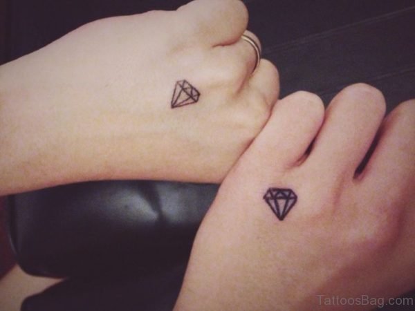 Small Diamond Tattoo