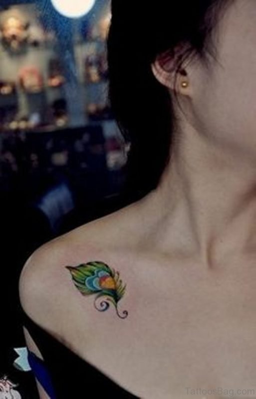 Small Feather Tattoo 