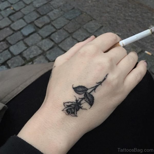 Small Rose Tattoo