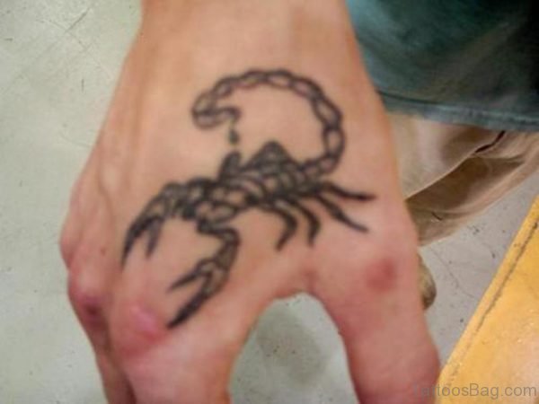 Small Scorpion Tattoo