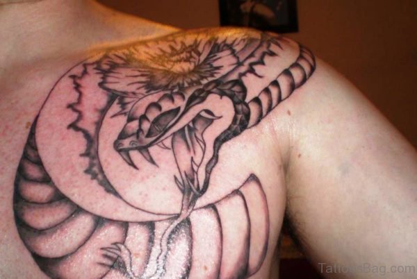 Snake Tattoo On Shoulder 1