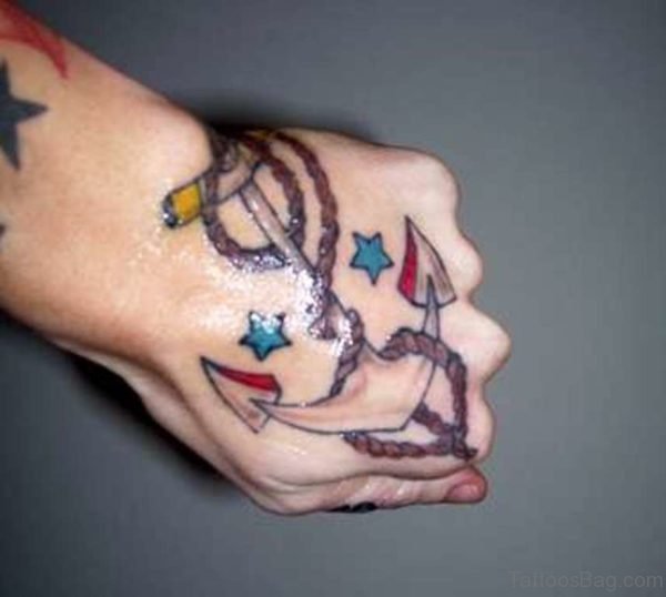 Star and Anchor Tattoo