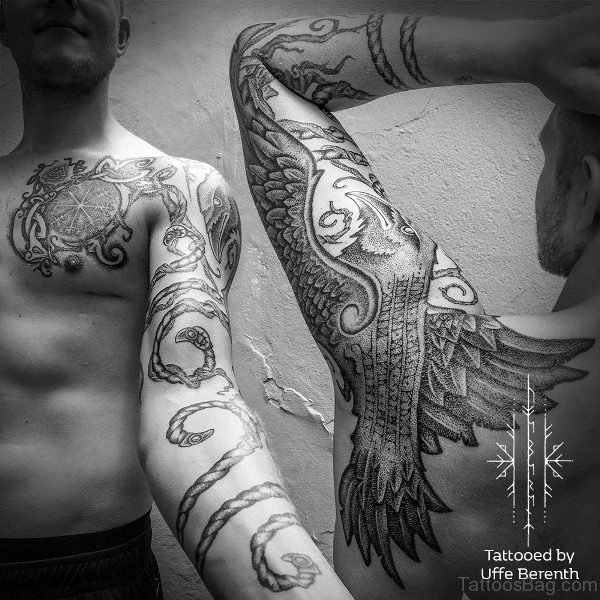Stunning Nordic Tattoo Design