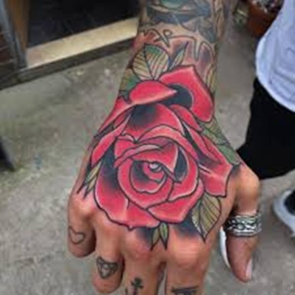 Stunning Rose Tattoo