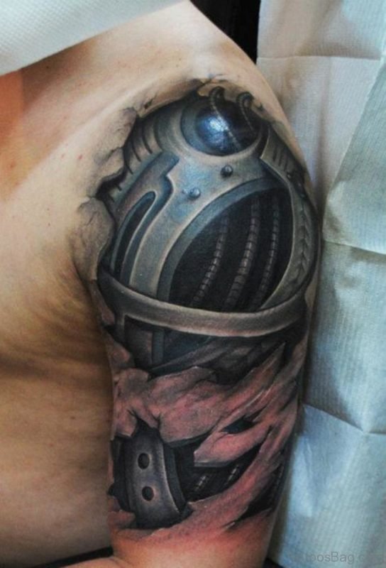 Stylish Alien Tattoo