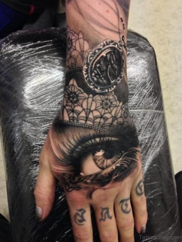 Stylish Eye Tattoo