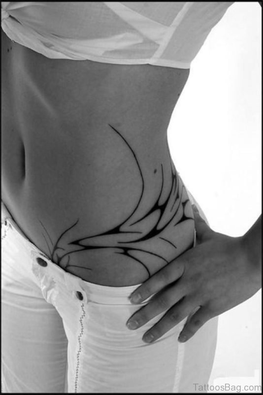 Stylish Tribal Tattoo Design