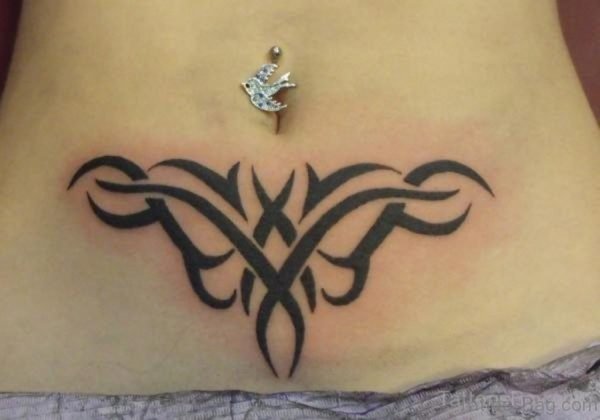 Stylish Tribal Tattoo Design