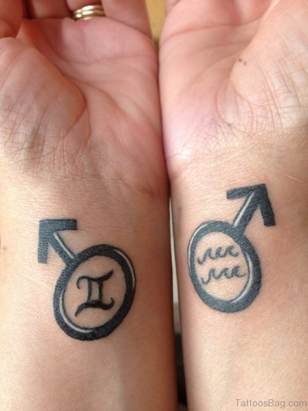 Sweet Gemini Tattoo