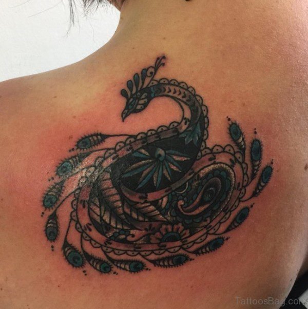 Sweet Peacock Tattoo
