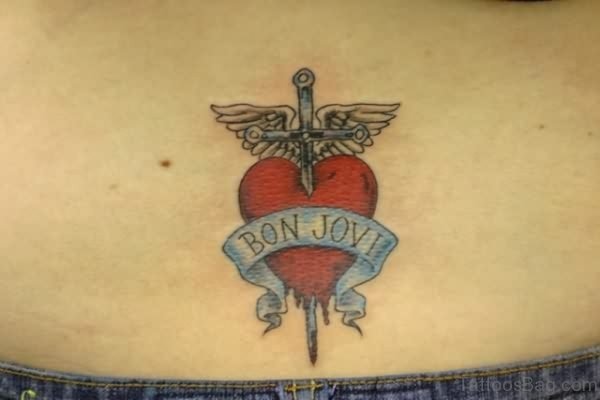 Sword And Herat Tattoo