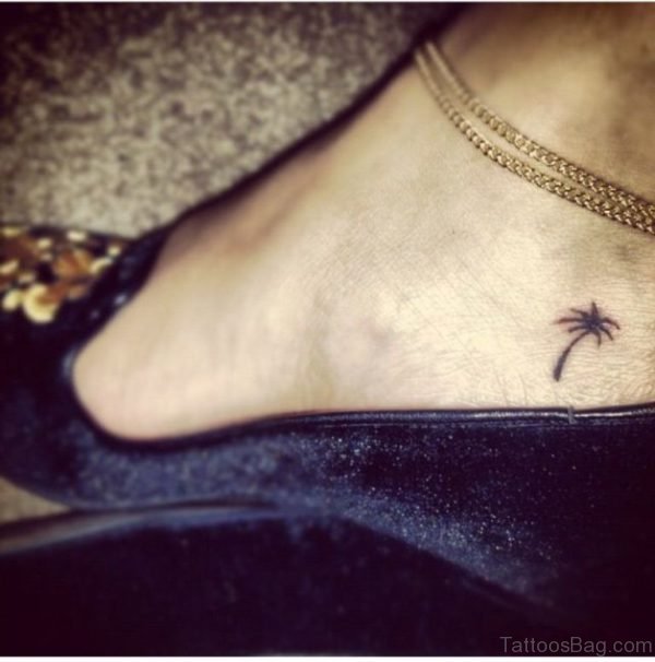 Tiny Tree Tattoo