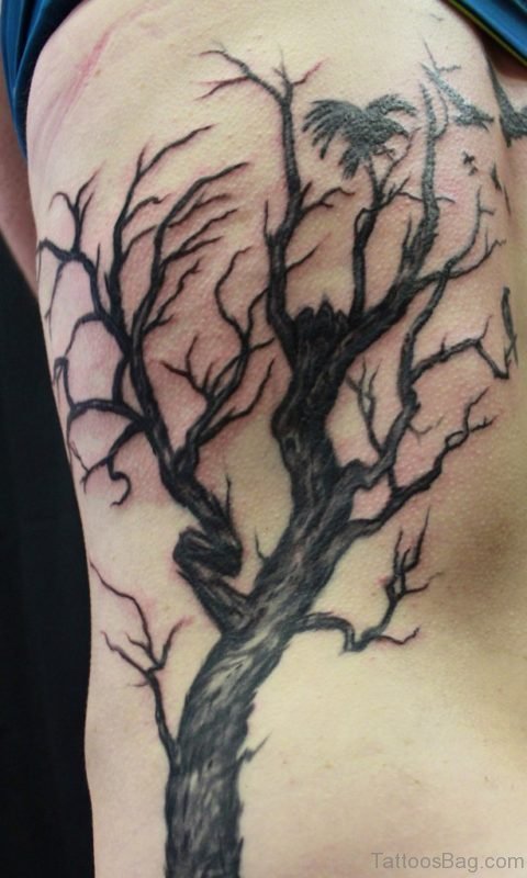 76 Elegant Tree Tattoos on Rib