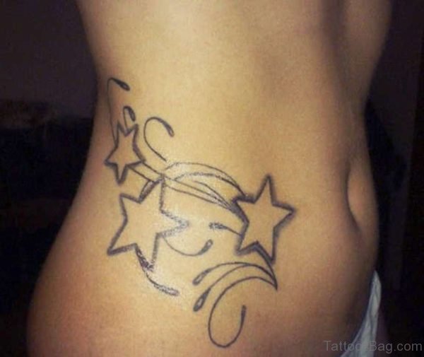 Tribal Star Tattoo
