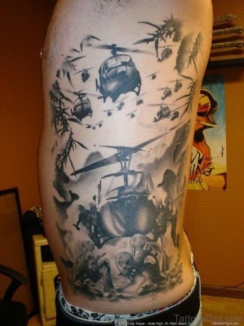 Ultimate Rib Tattoo